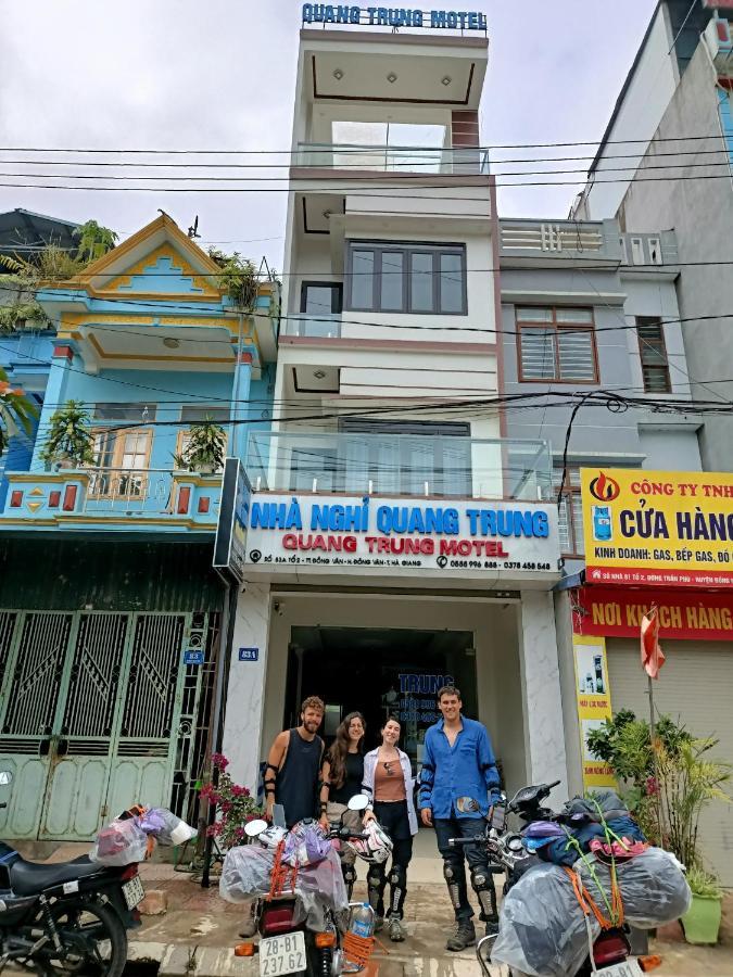 Апартаменты Nha Nghi Quang Trung Донгван Экстерьер фото