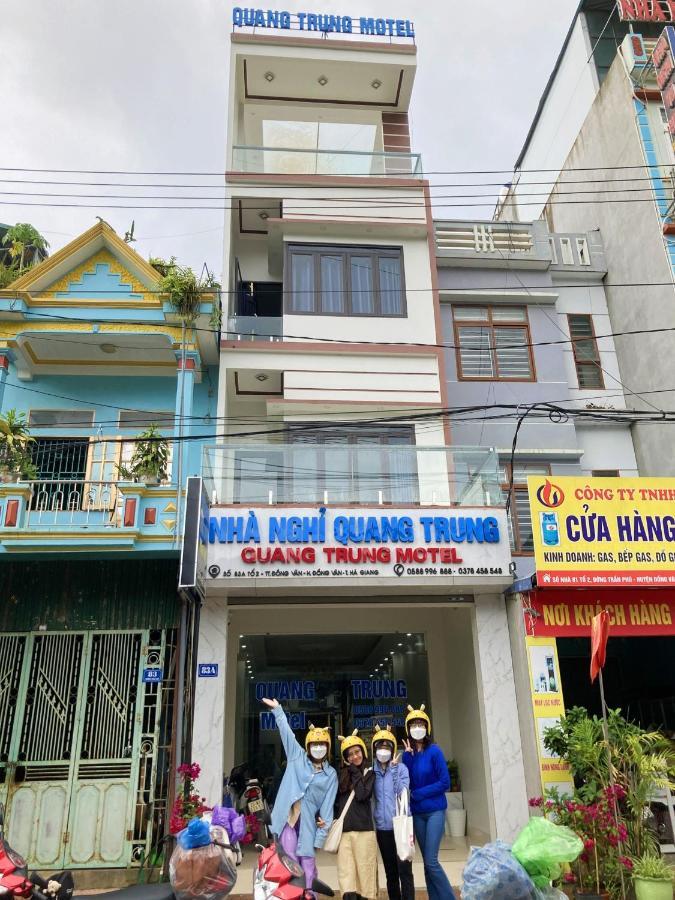 Апартаменты Nha Nghi Quang Trung Донгван Экстерьер фото